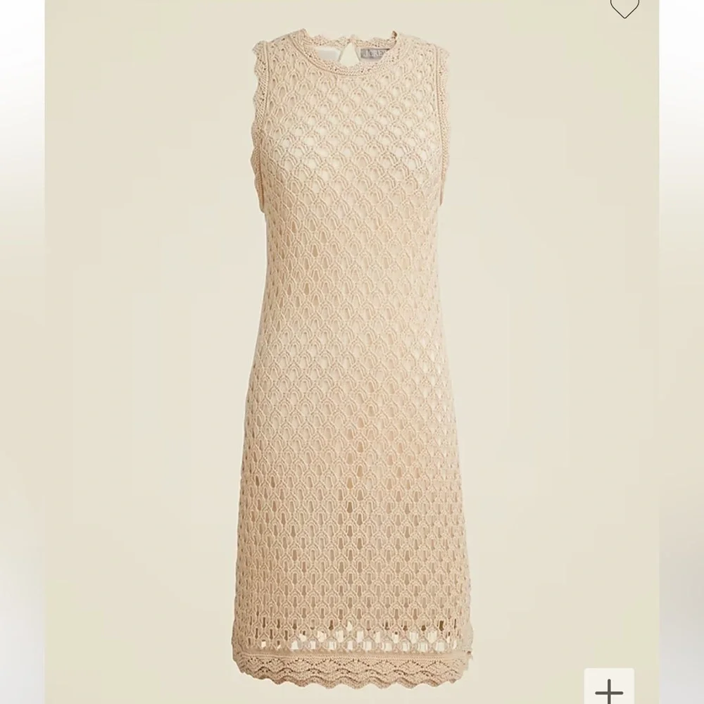 J crew Pointelle sleeveless sweater-dress